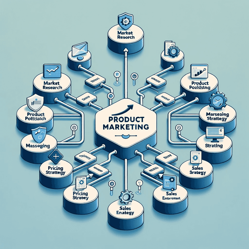 Product Marketing Go-To-Market Flowchart